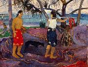 Paul Gauguin Under the Pandanus II Germany oil painting artist